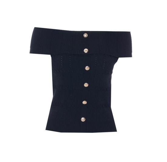 26SS 리우조 스웨터 CA6217MS55N 22222 Black