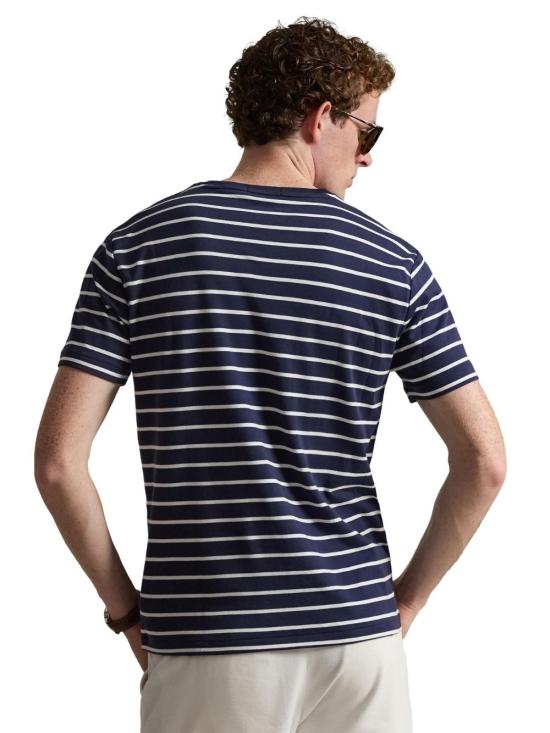 26SS 폴로 랄프로렌 반팔 티셔츠 710B16648 001 Blue - POLO RALPH LAUREN