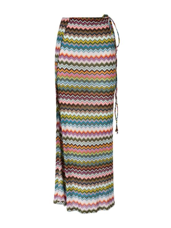 26SS 미소니 롱 스커트 MC26SH02BR014F SM9YJ MultiColour