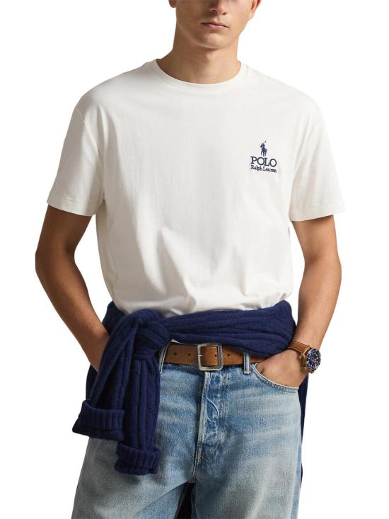 26SS 폴로 랄프로렌 반팔 티셔츠 710981136 504 White - POLO RALPH LAUREN