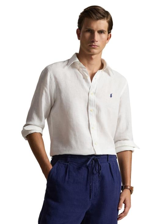 26SS 폴로 랄프로렌 긴팔 셔츠 710966294 506 White - POLO RALPH LAUREN