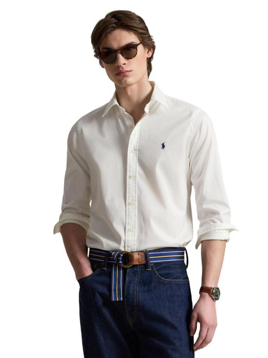 26SS 폴로 랄프로렌 긴팔 셔츠 710B20512 003 White - POLO RALPH LAUREN