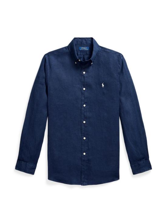 26SS 폴로 랄프로렌 긴팔 셔츠 710966294 504 Blue