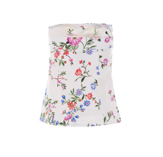 26SS 리우조 긴팔 티셔츠 CA6339T589A P9669 White - LIU JO