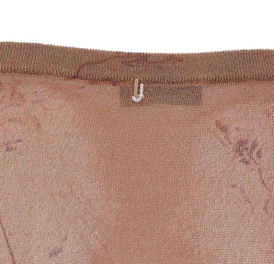 26SS 리우조 스웨터 CA6355MA71N P9655 Brown - LIU JO