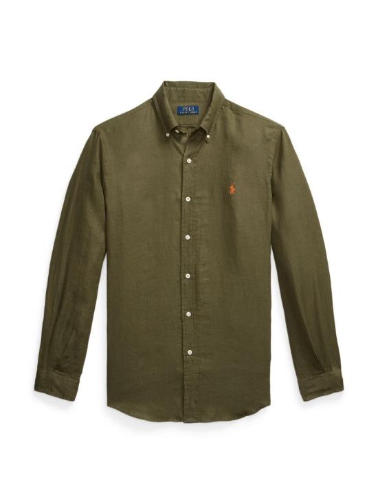 26SS 폴로 랄프로렌 긴팔 셔츠 710966294 004 Green