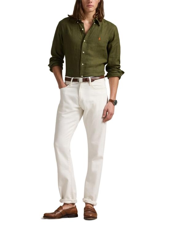 26SS 폴로 랄프로렌 긴팔 셔츠 710966294 004 Green - POLO RALPH LAUREN