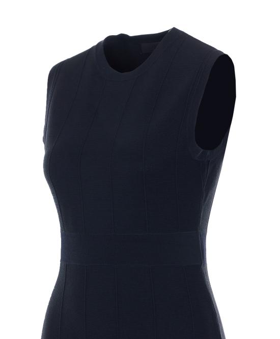 26SS 리우조 미디 원피스 CA6349MS55N 22222 Black - LIU JO