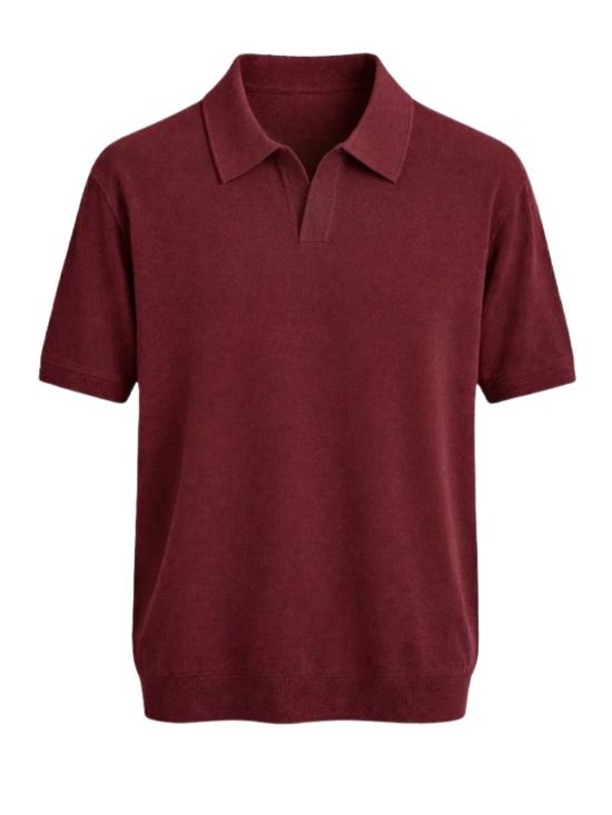 26SS 프랜지스 콜렉션 폴로 티셔츠 MA8352 BORDEAUX Bordeaux