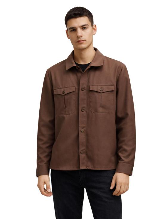 26SS 프랜지스 콜렉션 자켓 2OS42AATXAYEUE 47 Brown - FRANZESE COLLECTION