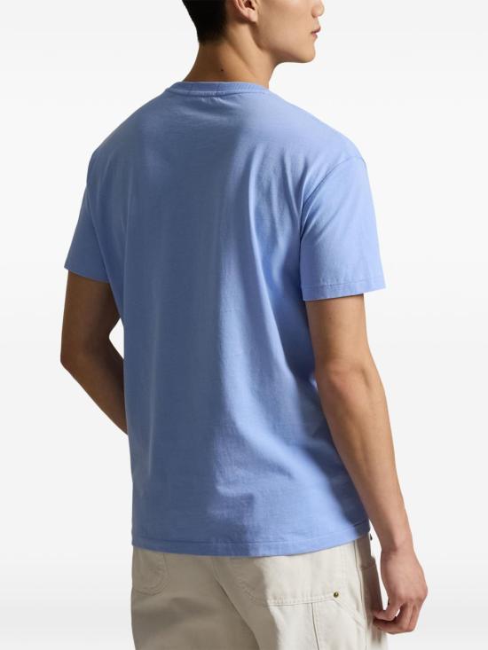 26SS 폴로 랄프로렌 반팔 티셔츠 710B16612 001 Clear Blue - POLO RALPH LAUREN