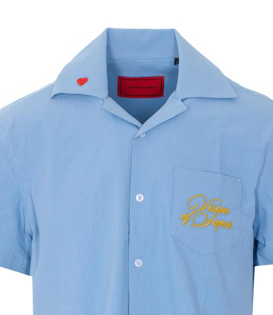 26SS 비전오브슈퍼 반팔 셔츠 VS089CM BLU Blue - VISION OF SUPER