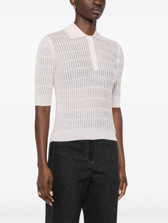 26SS 막스마라 폴로 티셔츠 2616361051600 002 Pink - MAX MARA