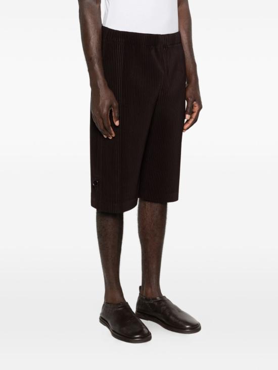 26SS 옴므 플리세 이세이 미야케 숏팬츠 HP66JF212 18 Black - HOMME PLISSE' ISSEY MIYAKE