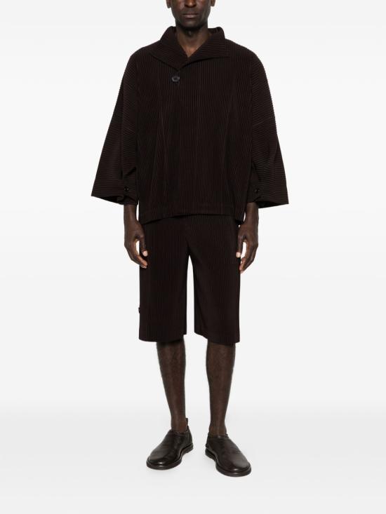 26SS 옴므 플리세 이세이 미야케 숏팬츠 HP66JF212 18 Black - HOMME PLISSE' ISSEY MIYAKE