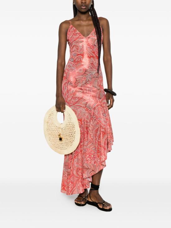 26SS 에트로 미디 원피스 WRHA059599IAS82 X0863 Pink - ETRO