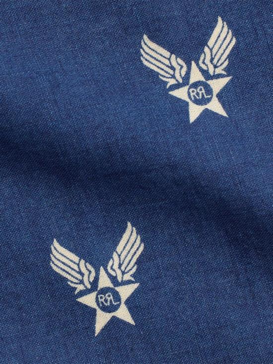 26SS 더블알엘 머플러/스카프 417P05311 001 Blue - RRL