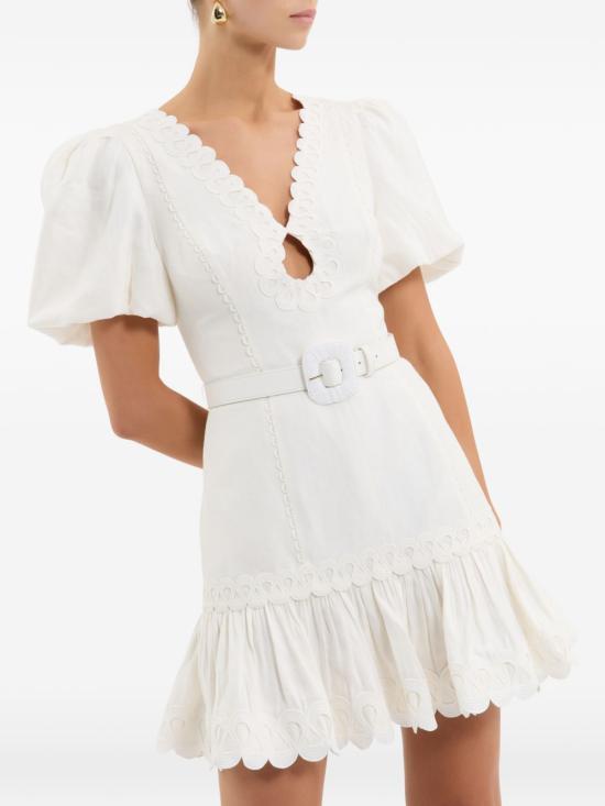 26SS 레베카 밸런스 미디 원피스 26011534 IVORY White - REBECCA VALLANCE