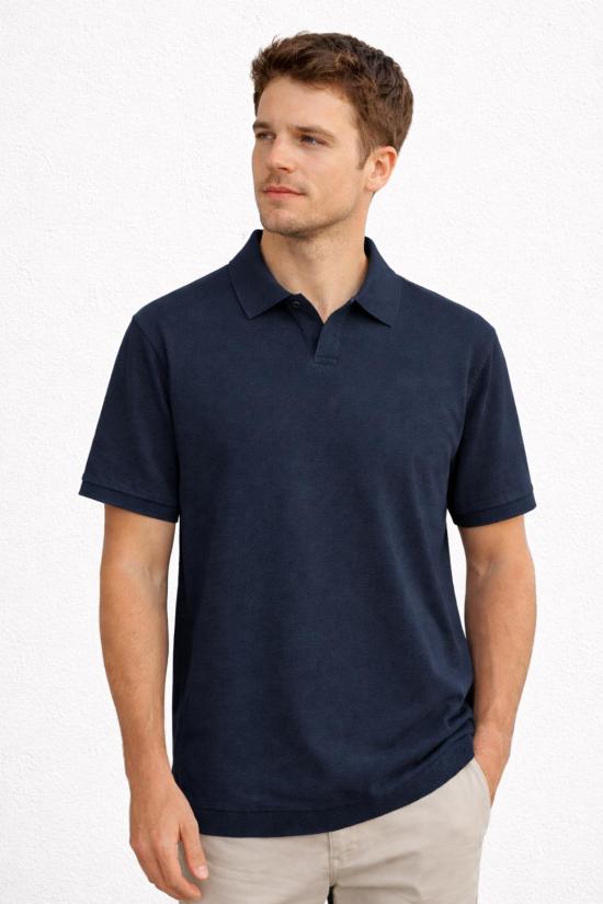 26SS 프랜지스 콜렉션 폴로 티셔츠 MA8352 BLU Blue - FRANZESE COLLECTION