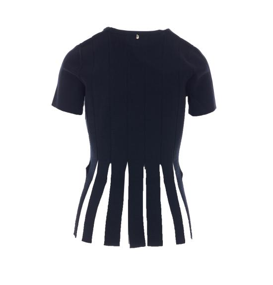 26SS 리우조 스웨터 CA6110MS55N 22222 Black - LIU JO