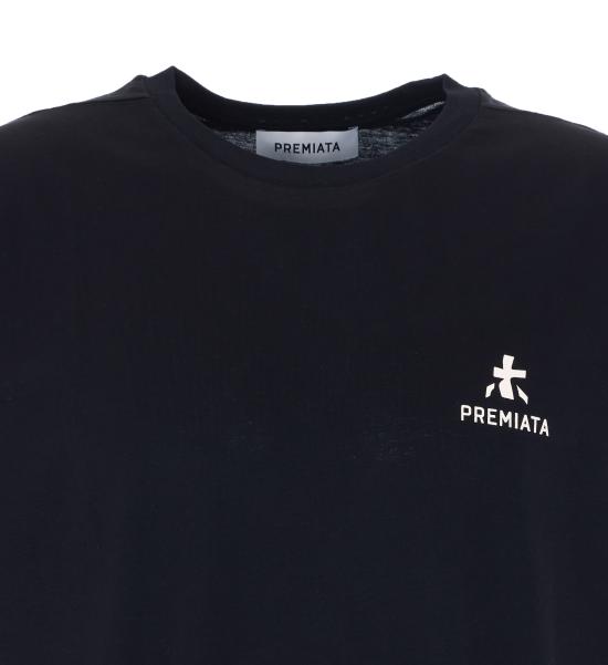 26SS 프리미아타 반팔 티셔츠 PA1050 BLACK Black - PREMIATA
