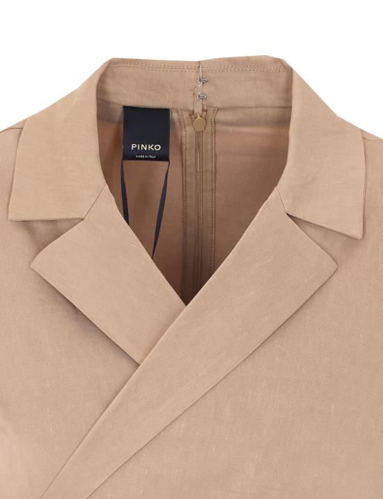 26SS 핑코 미디 원피스 106499 A34ID41 Beige - PINKO