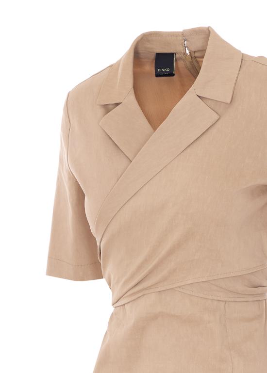 26SS 핑코 미디 원피스 106499 A34ID41 Beige - PINKO