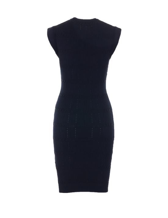 26SS 리우조 미디 원피스 CA6104MS55N 22222 Black - LIU JO