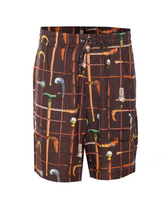 26SS 드롤드무슈 숏팬츠 BS158 VI033BN Brown