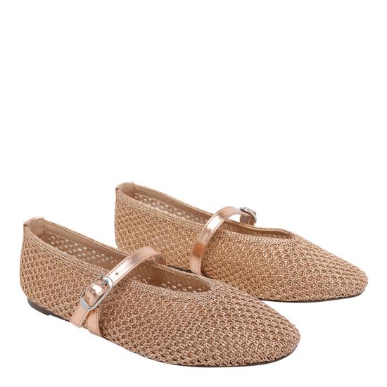 26SS 스티브매든 플랫 슈즈 GAYLA ROSE GOLD Golden - STEVE MADDEN