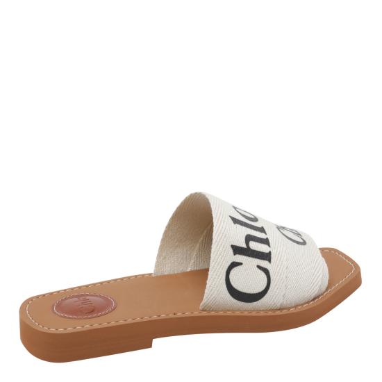 26SS 끌로에 뮬/슬리퍼 C22U188Z3 101 White - CHLOE