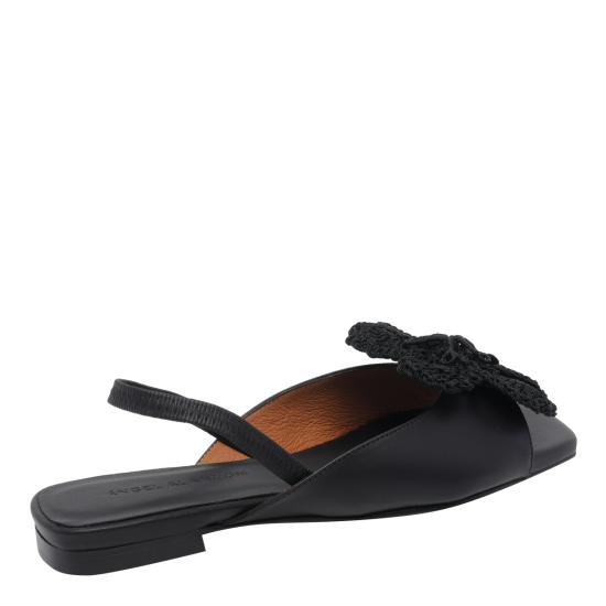 26SS 엔젤 알라르콘 플랫 슈즈 26027 016JSETA NEGRO Black - ANGEL ALARCON