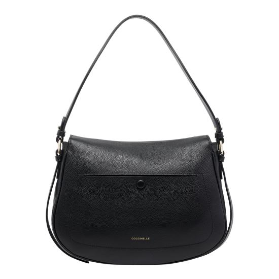 26SS 코치넬리 숄더백 E1 U7F 12 01 01001 Black - COCCINELLE