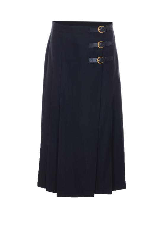 26SS 끌로에 미디 스커트 26SJU11067 001 Black