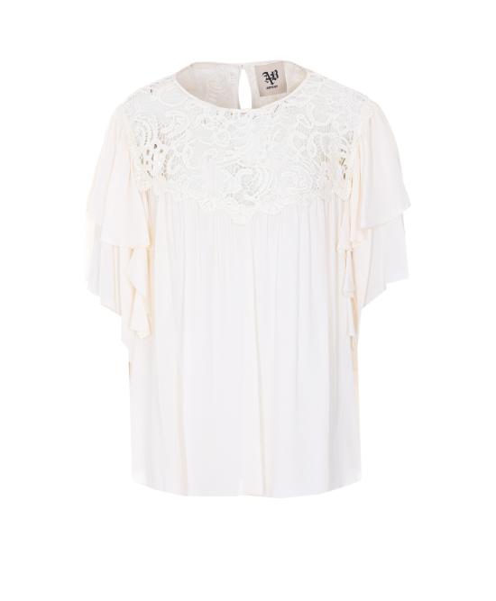 26SS 아니예 바이 셔츠 185070 02477 White