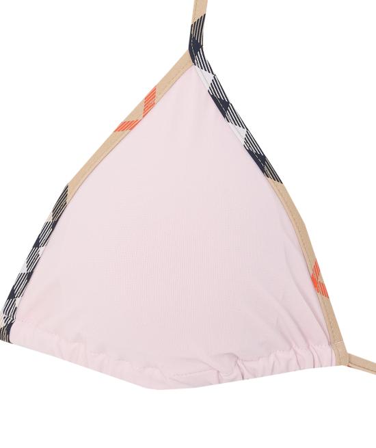 26SS 버버리 체크 트리밍 비키니 탑 8123666 C2989 - BURBERRY