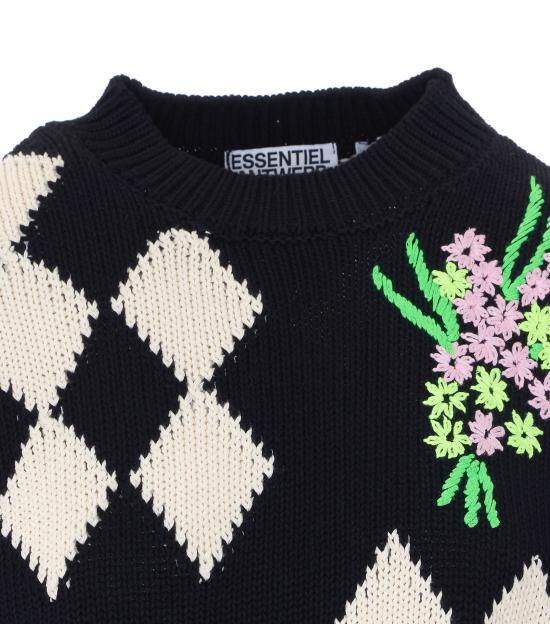 26SS 에센셜앤트워프 스웨터 JACTORI J1BL Black - ESSENTIEL ANTWERP