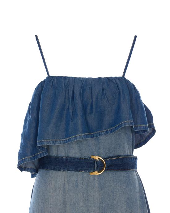 26SS 핑코 데님 원피스 106626 A388PJC Blue - PINKO