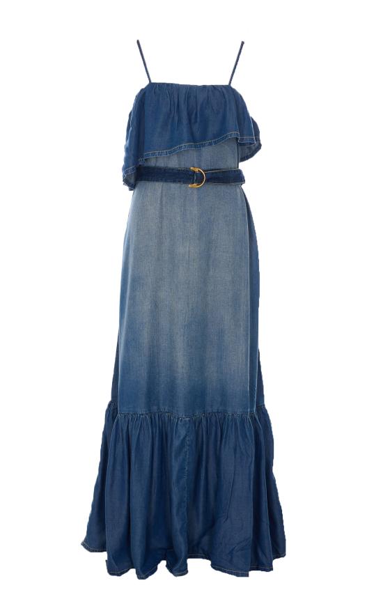 26SS 핑코 데님 원피스 106626 A388PJC Blue