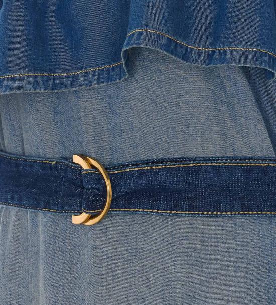 26SS 핑코 데님 원피스 106626 A388PJC Blue - PINKO