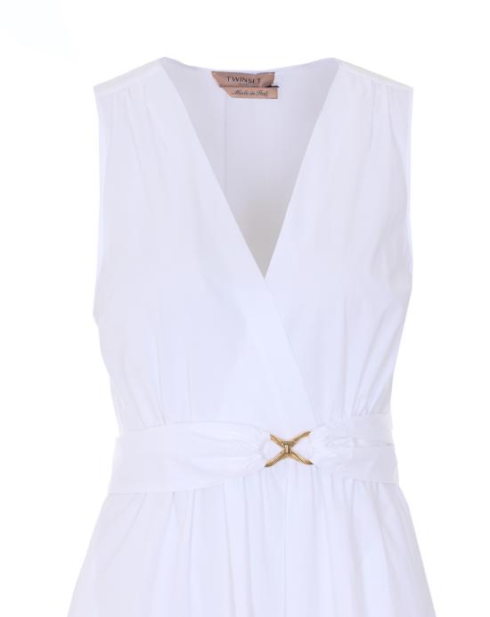 26SS 트윈셋 미디 원피스 261TT2161 00001 White - TWINSET