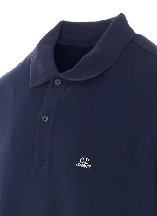 26SS 씨피 컴퍼니 폴로 티셔츠 20CMPL288A 006263G888 Blue - C.P. COMPANY