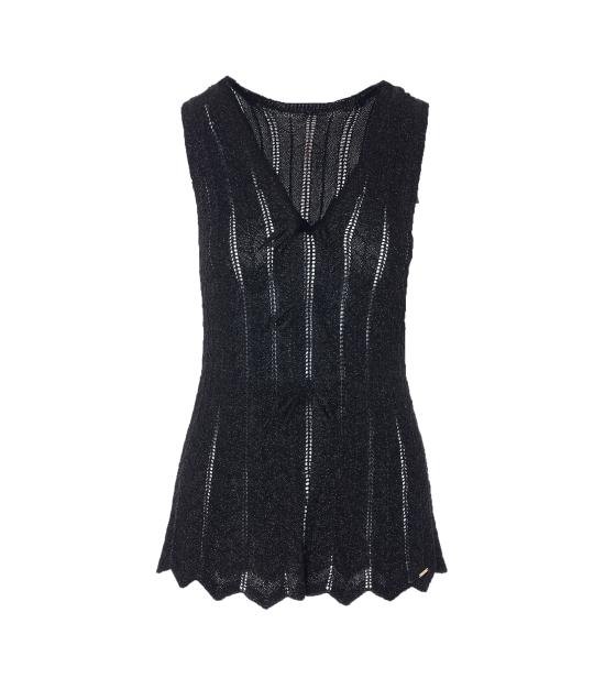 26SS 트윈셋 베스트 261TT3321 11646 Black