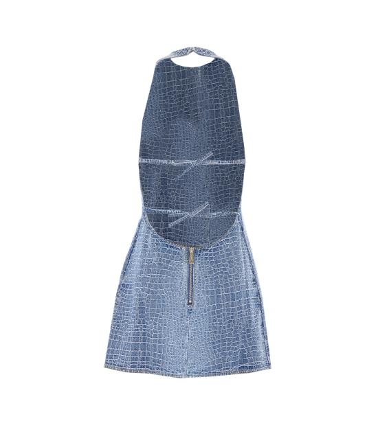 26SS 셀프 포트레이트 미디 원피스 804S BLUE Blue - SELF PORTRAIT