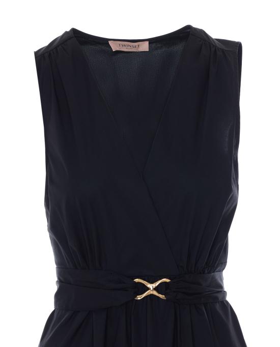 26SS 트윈셋 미디 원피스 261TT2161 00006 Black - TWINSET