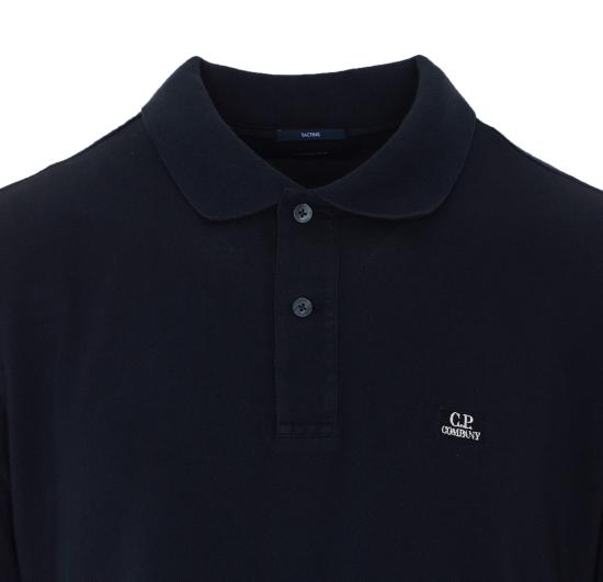26SS 씨피 컴퍼니 폴로 티셔츠 20CMPL288A 006263G999 Black - C.P. COMPANY