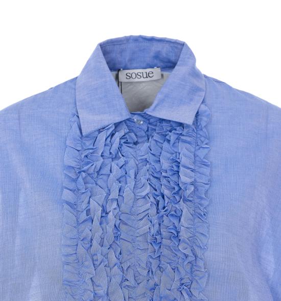 26SS 소수 블라우스 MS1237 DEN Blue - SOSUE