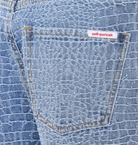 26SS 셀프 포트레이트 숏팬츠 804PB BLUE Blue - SELF PORTRAIT