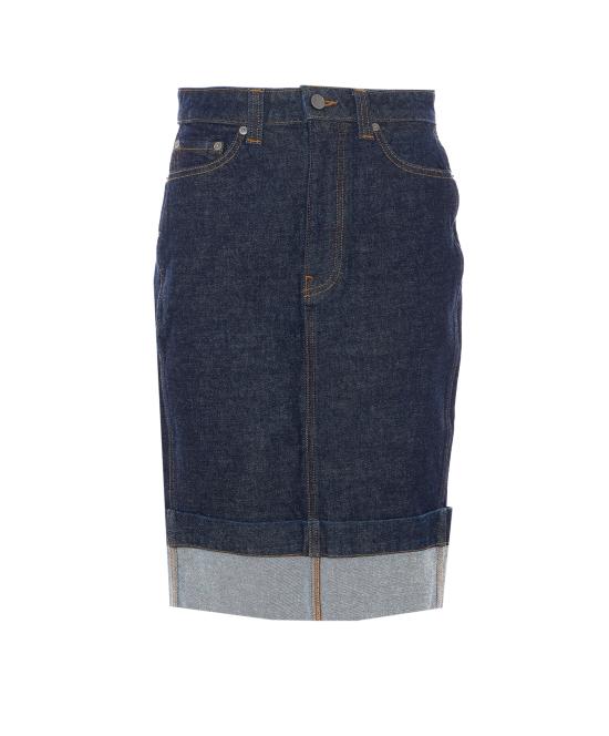 26SS 케이트 미디 스커트 1189916040 Blue