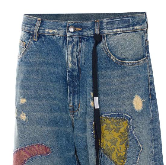 26SS 앤 드뮐미스터 데님 팬츠 13616 FA743053 Blue - ANN DEMEULEMEESTER